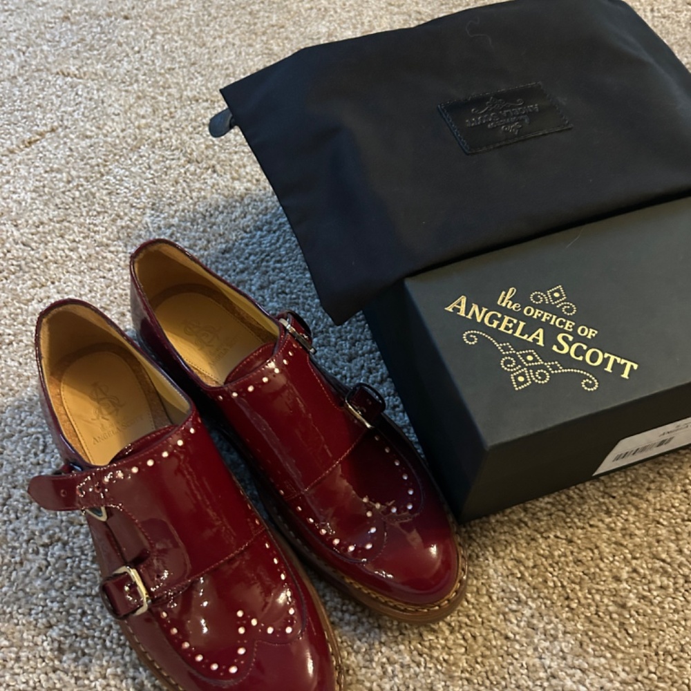 The Office of Angela Scott Mr York Monkstrap Oxfords